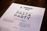 Amarone Pasta Party pre-Aberdeen Half Marathon